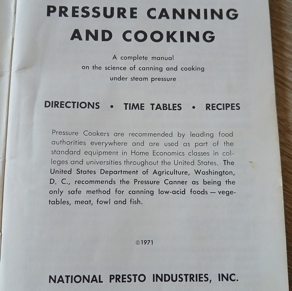 Vintage Red Cookbook with Illustrations The Modern Guide to Pressure Canning - Picture 6 of 10